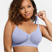 Nooahone Wireless Shaping Bra - back view showing wide band